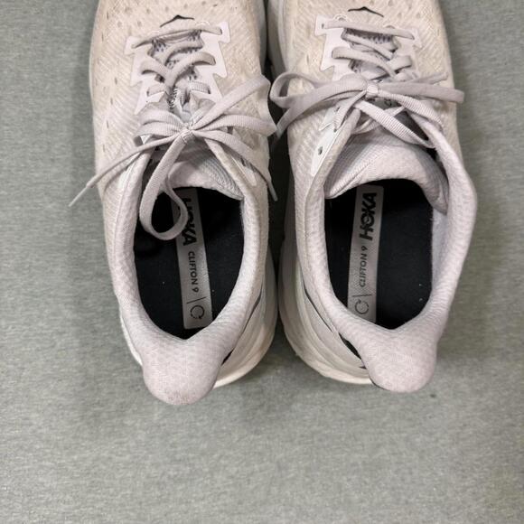 Hoka One Clifton 9 Nimbus Cloud Mens Size 12.5 Sneakers 1127895-NCSW - Picture 10 of 12